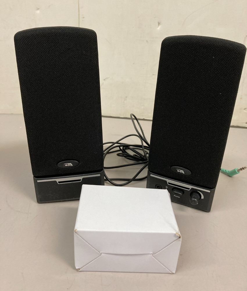 CA-2014 Computer Speakers, Full Stereo Sound, Convenient Controls, Easy Setup