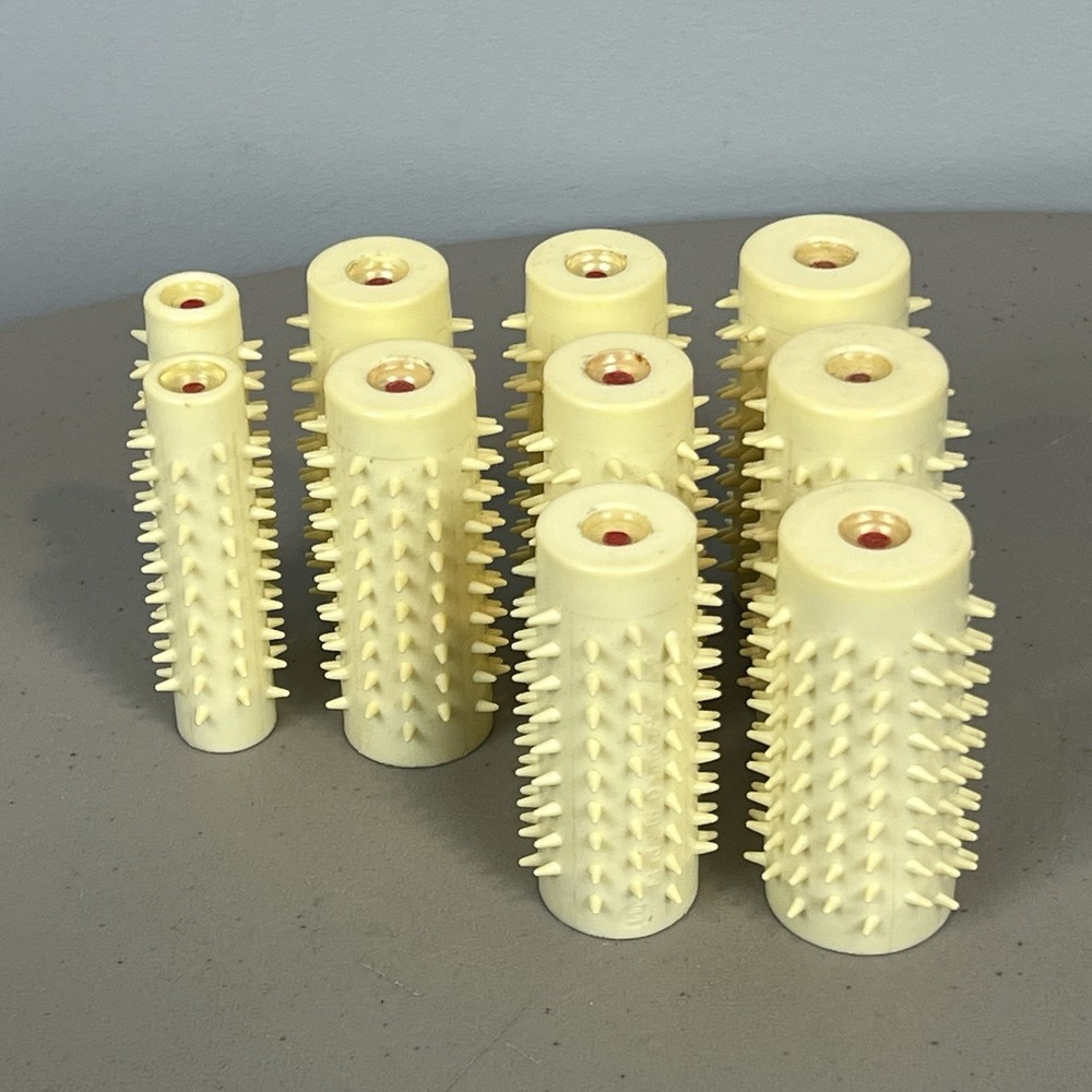 Clairol Kindness 10 Replacement Hot Rollers Small Medium and Large Vtg