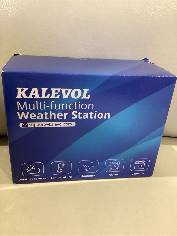 KALEVOL Multi-Function Weather Station With Wireless Remote Sensor