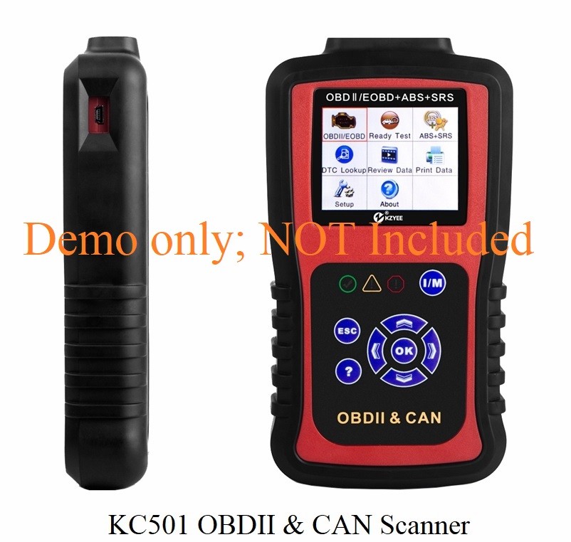 OBD2 OBDII Main Cable for KZYEE KC501 and KC601 Code Reader Scan Tool Scanner