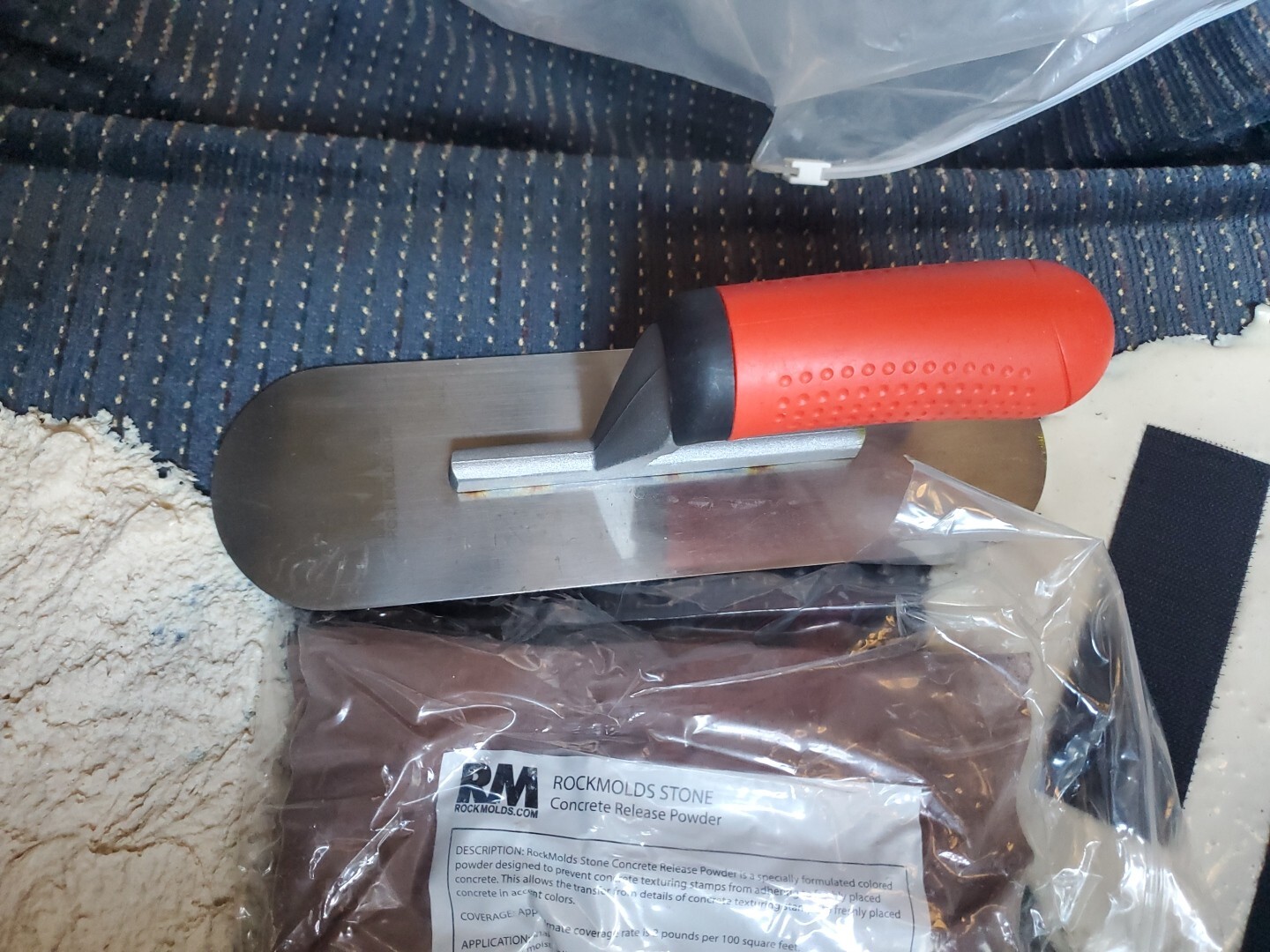 Rockmolds Spidastamp Florida Kit Cocrete Stone Pattern Maker