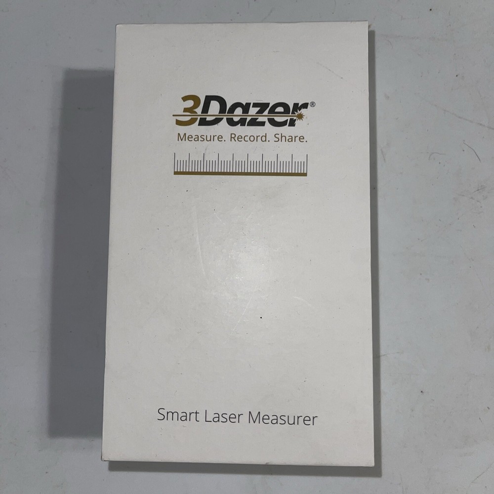 3Dazer Long Distance Smart Laser Measuring Tool  - Works with iOS and Android
