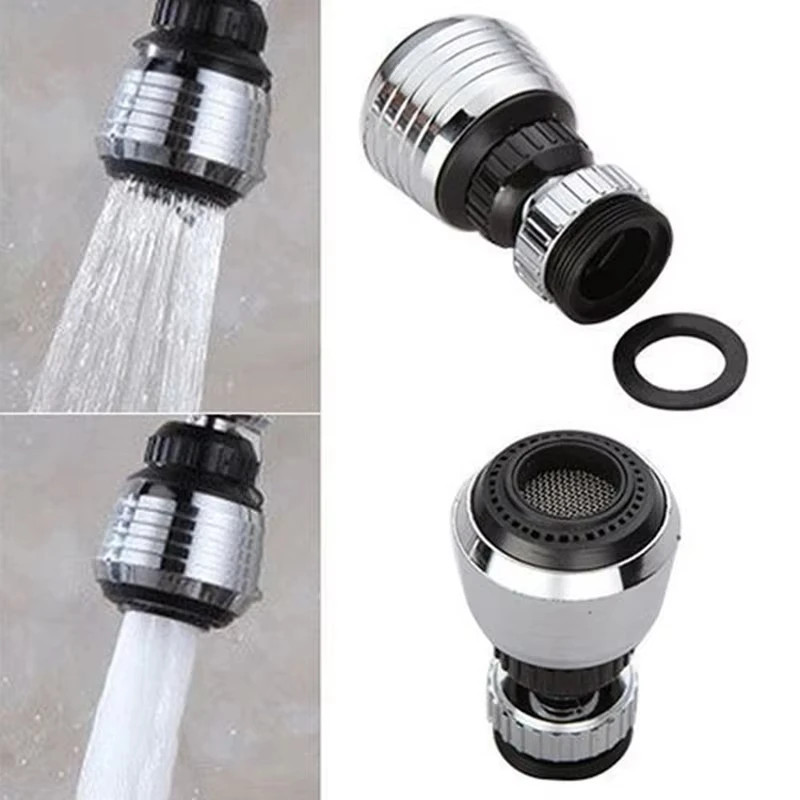 360 Swivel Water Saving Tap Aerator Replaceable Filter Mixed Nozzle Kitchen Bath