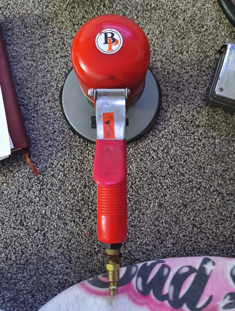 Dual Action Geared Orbital Air Sander