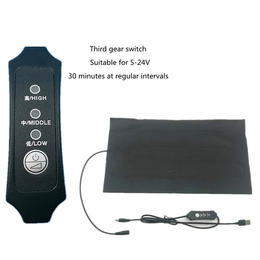 5V2A Pet Heating Warm Pad 40-45 Degree Temperature Controller Incubator Mat Tool