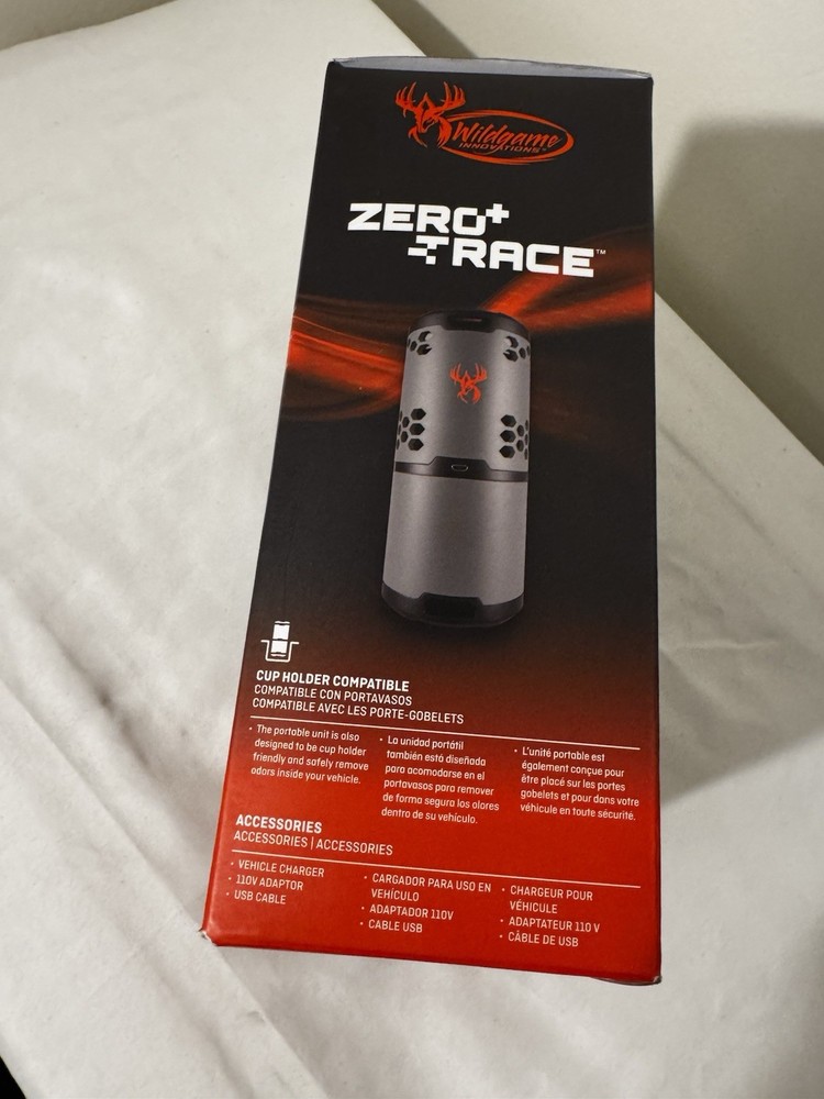 Wildgame Innovations Zero Trace Portable Ozone-Free Deer Scent Control Device