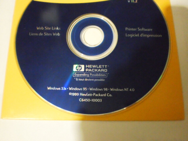 HP Deskjet 612C series printer software