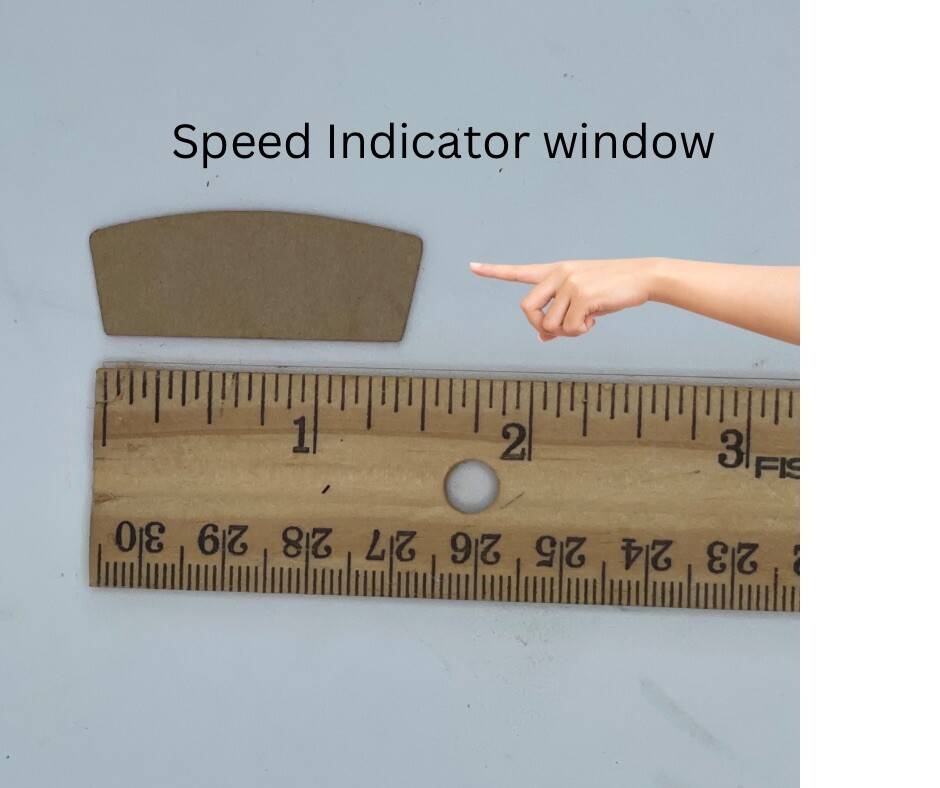 Victor Speed Indicator Window Replacement Part