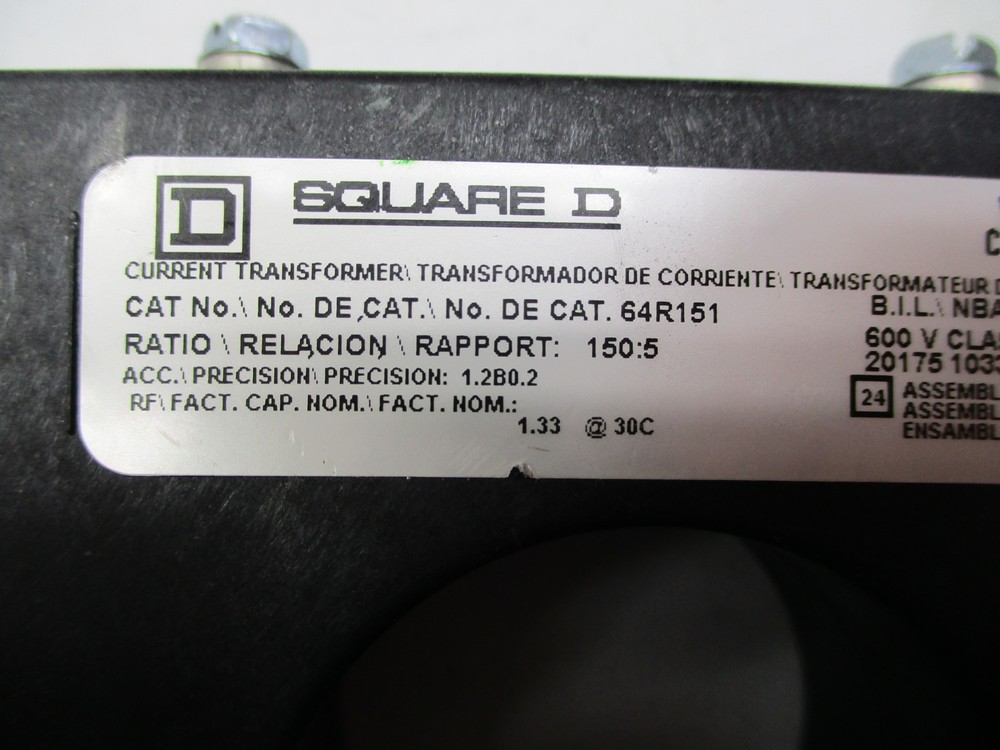 SQUARE D 64R151 TRANSFORMER NSNP