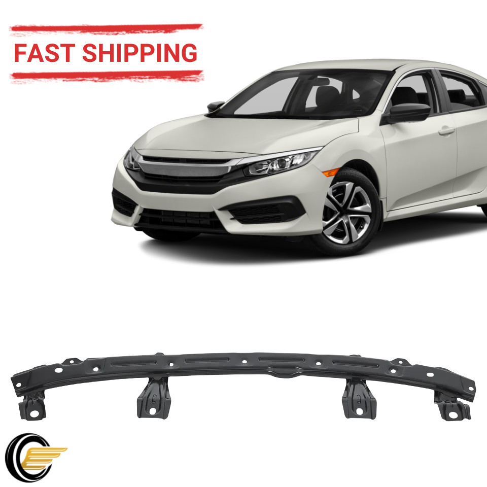 Front Upper Bumper Retainer Cover Support Bracket For Honda Civic 2016-2021