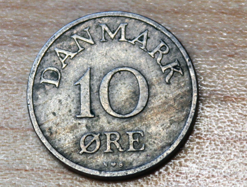 1952 Denmark 10 Ore