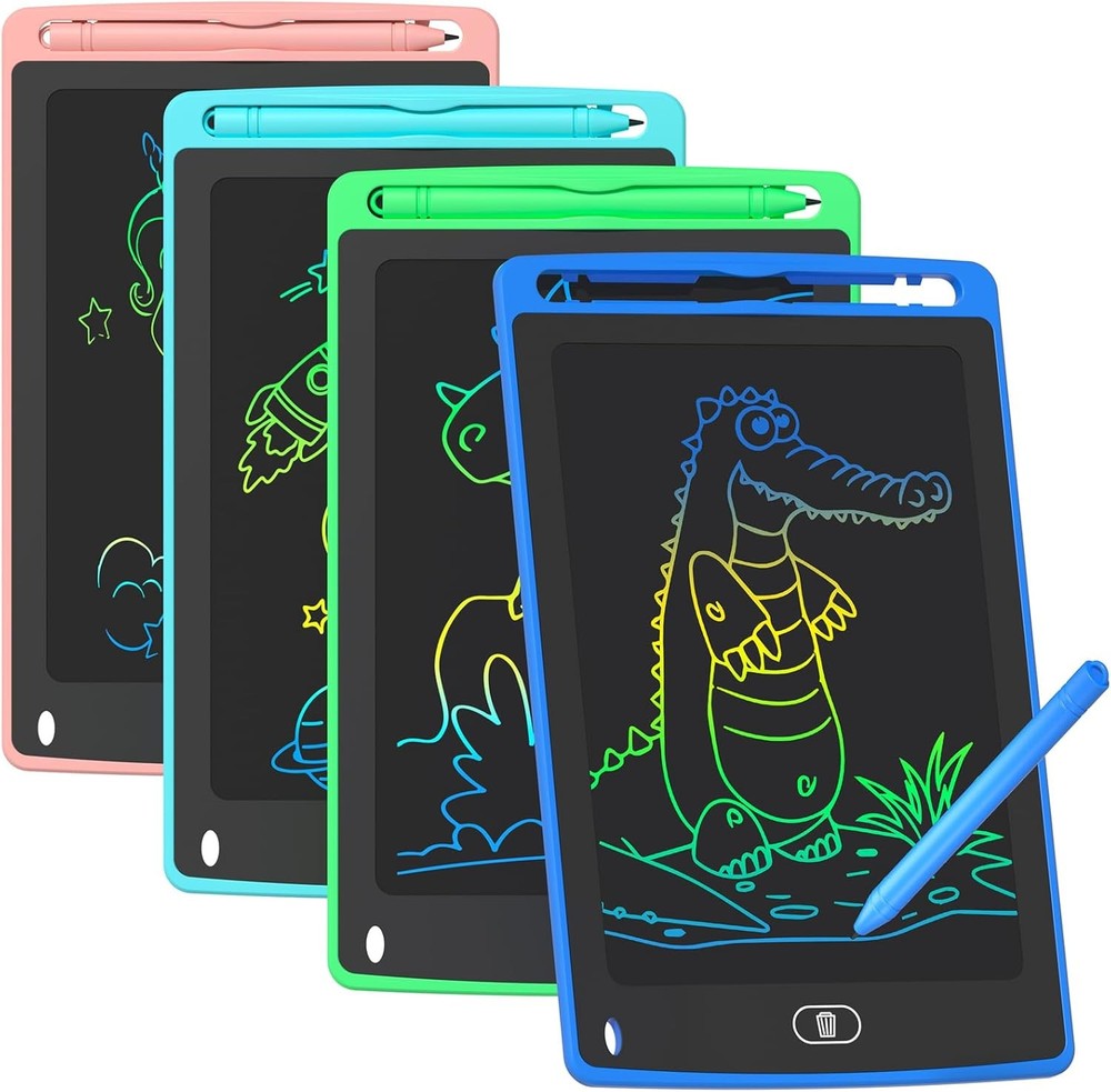 4 Pack LCD Writing Tablets for Children