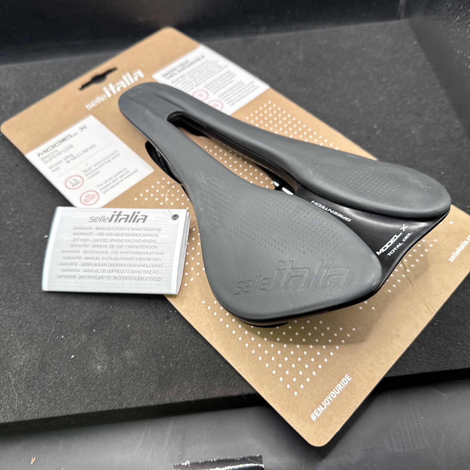 Selle Italia Model X Green L3 Superflow Cycling Saddle 145mm (9419-2)