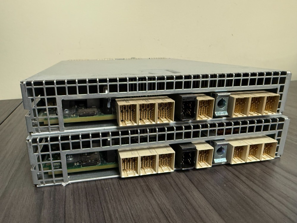 LOT OF 2 Dell EqualLogic E09M002 Control Module 14 Controller E09M-Used