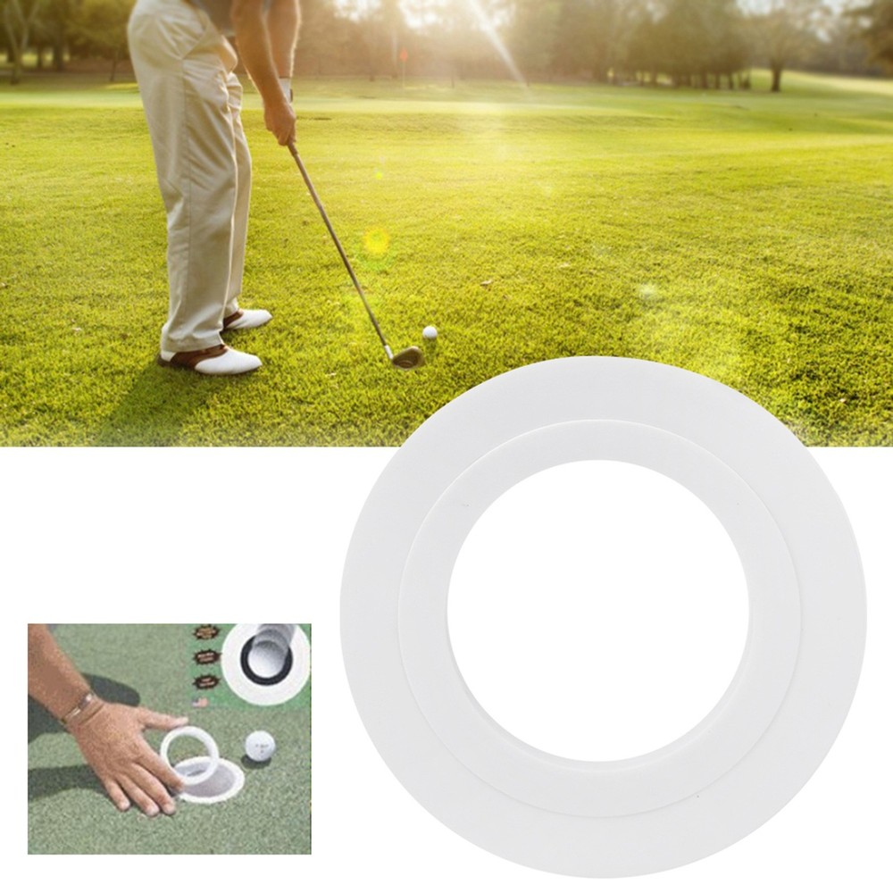 Plastic Putting Green Hole Cup Practical Improve Hole Visibility