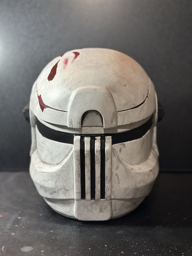 Sev Clone Commando Helmet - Custom Finish - Sanded, Painted, Weathered