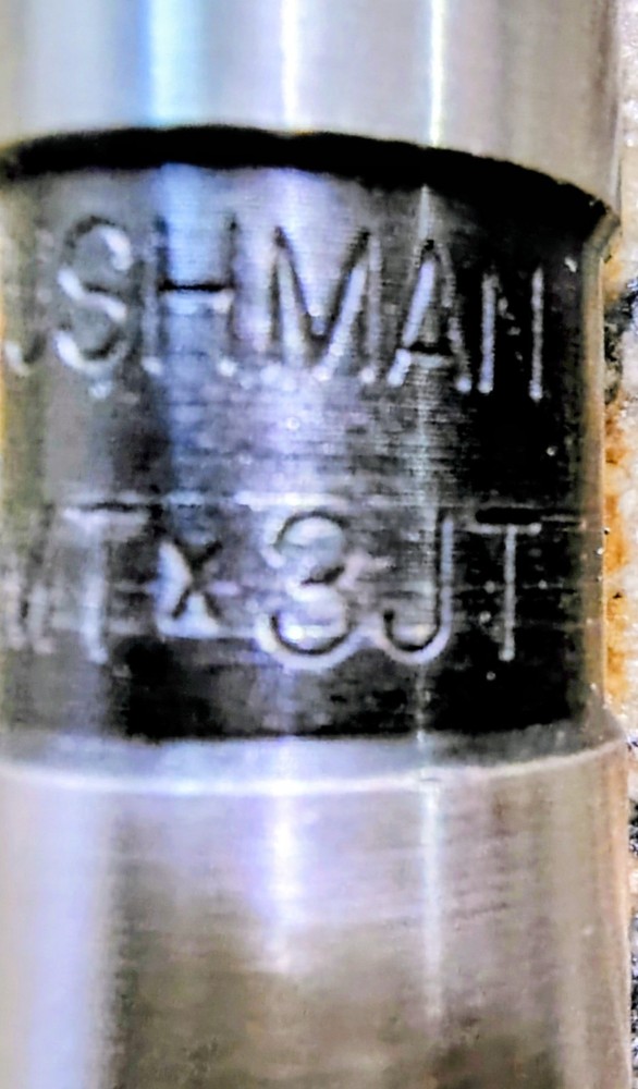 🗽CUSHMAN 2MT x 3JT ARBOR MACHINIST/ TOOLMAKER