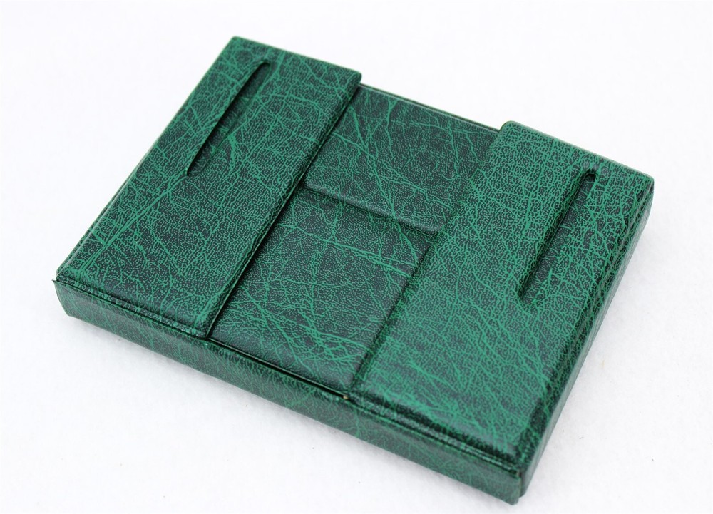 25 Black Stamp Submission Cards w 2 Strips & Display Holder | Archival Quality