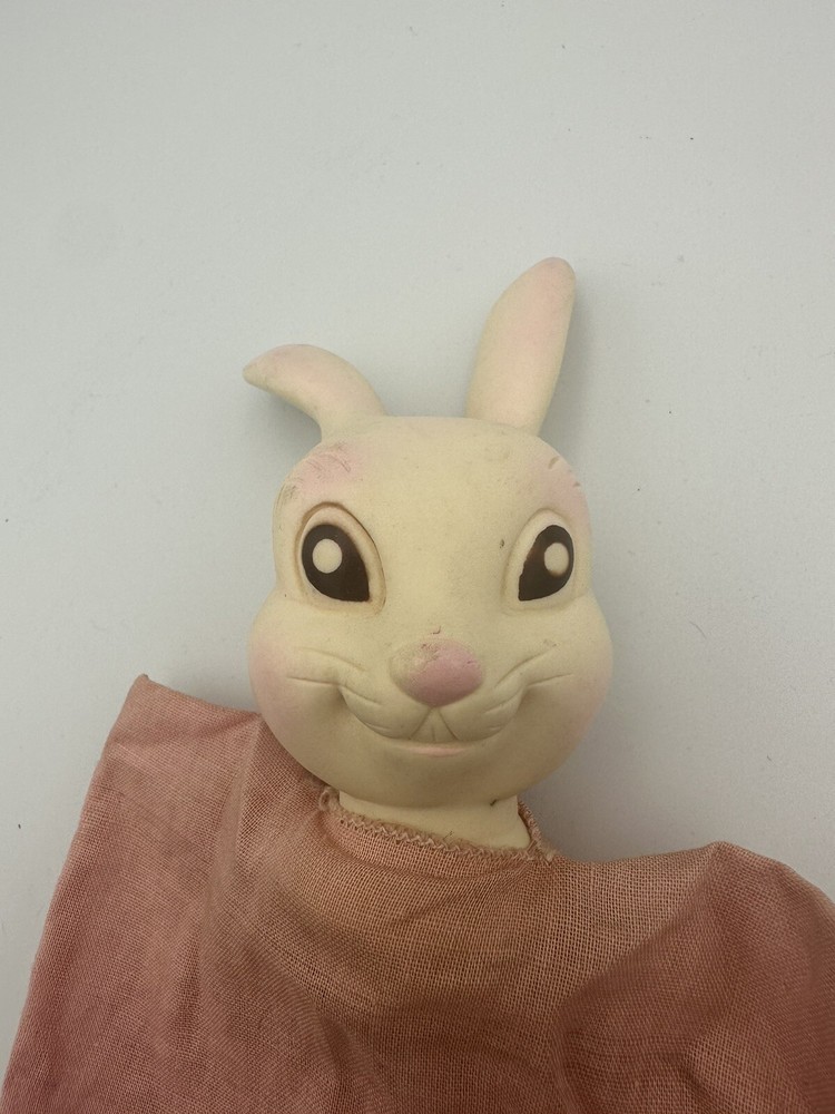 1960s Avon BUBBLE BUNNY Rubber Head Puppet