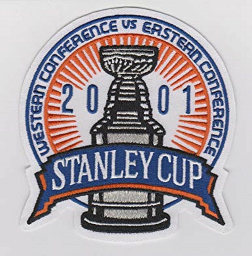 NHL 2001 Stanley Cup Championship Patch Colorado Avalanche