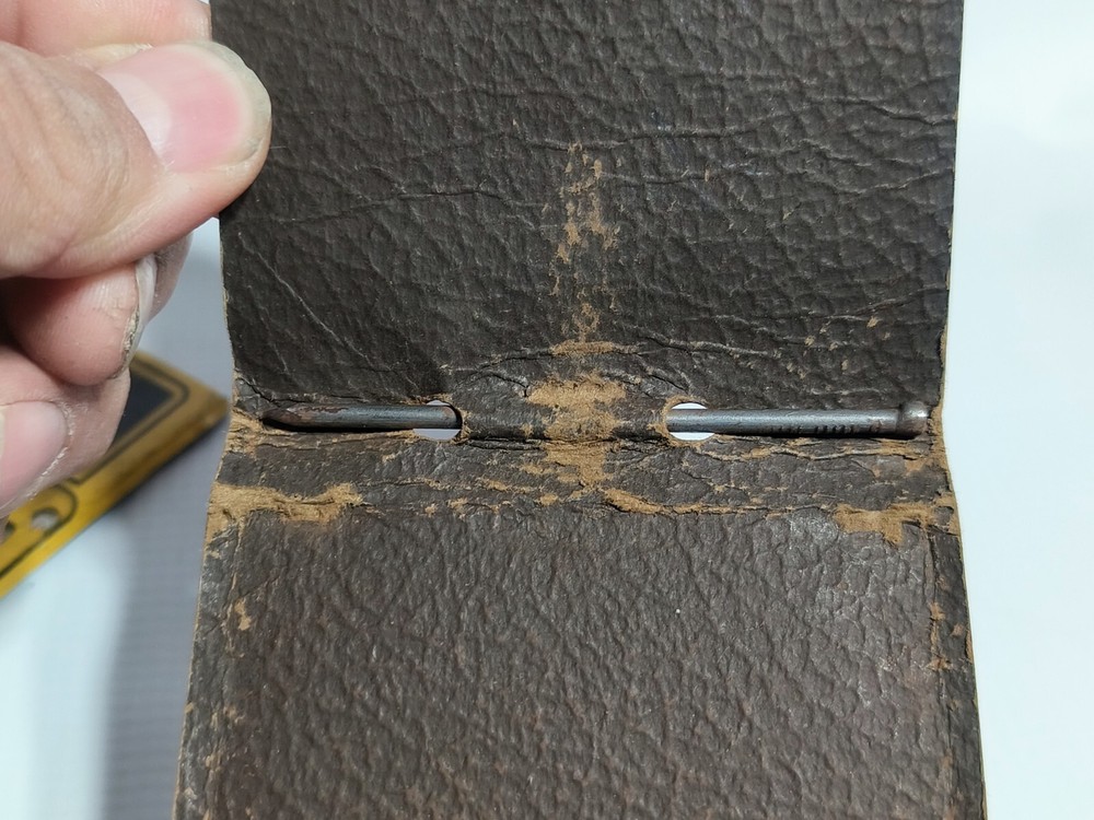 MIDGET ADDING MACHINE Original Case w/ NAIL Stylus GOOD WORKING CONDITION