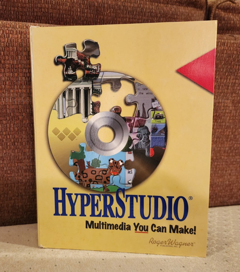 Vintage MAC HyperStudio Multimedia You Can Make! Complete NEW IN BOX & UNOPENED!