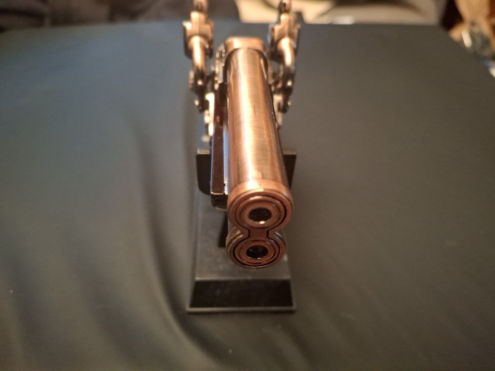 Old Fashioned Pirate Gun Lighter With Stand
