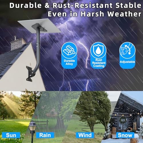 26" Starlink Gen 3 Mount, Alloy Rustproof, Weatherproof, Angle Adjustable,