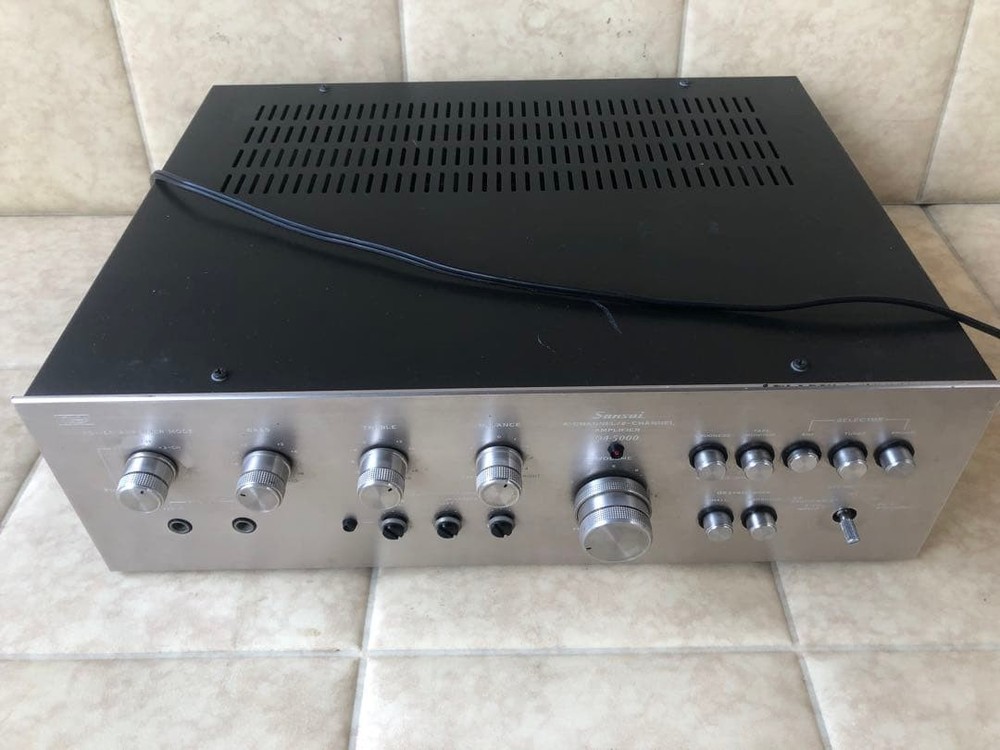 Sansui QA-5000 Amplifier Used Japan Genuine