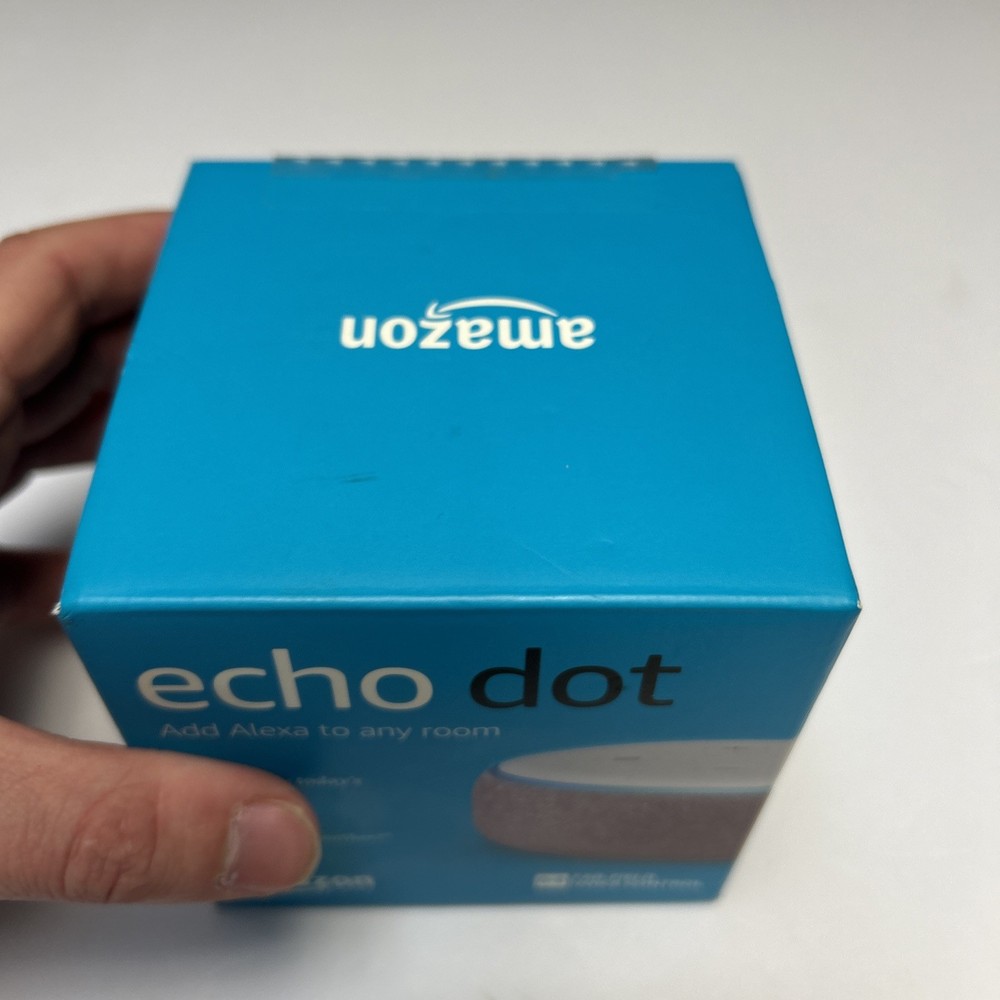 New in Sealed Box- Amazon Echo Dot (3rd Generation) Smart Speaker - Plum