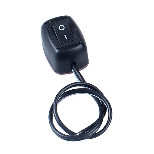 Paste Type Switch ON/Off Inline Rocker Toggle Switch 250V 12VDC 30cm (11.81")