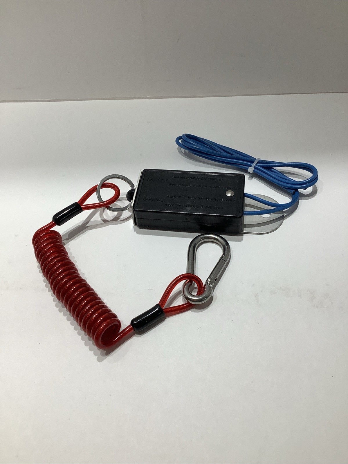 Trailer Breakaway Switch, 4FT Coiled Steel Cable For Electric Trail Brakes, New