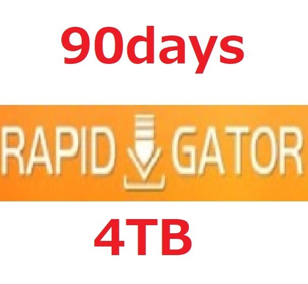 Rapidgator 90days 4TB