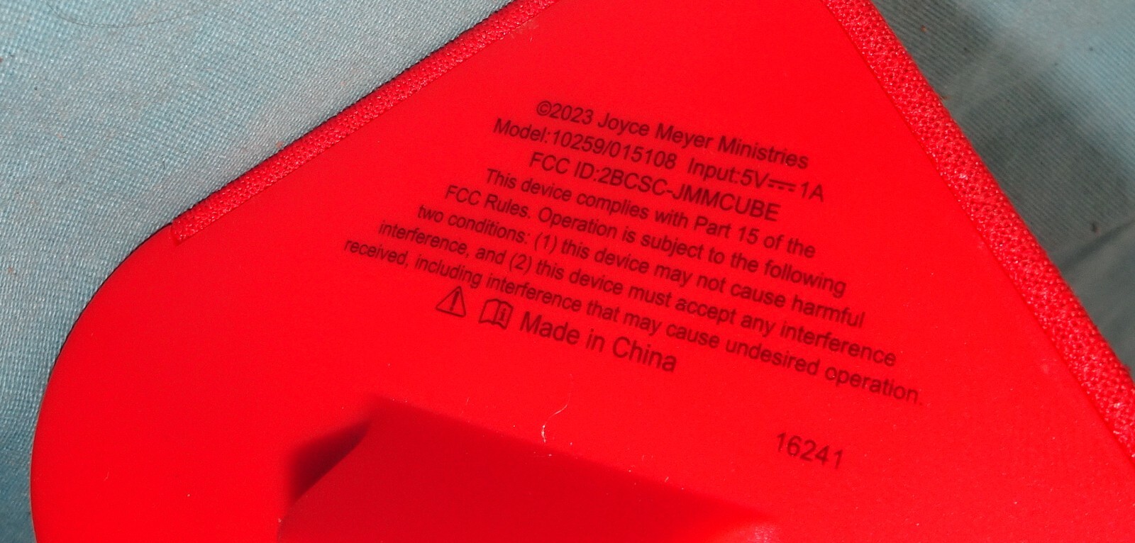 10259/015108 Joyce Meyer Ministries - Daily Encouragement Audio Cube No Charger