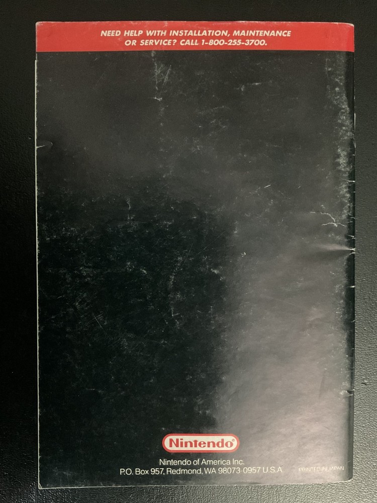 F-Zero SNES Super Nintendo Instruction Manual Only