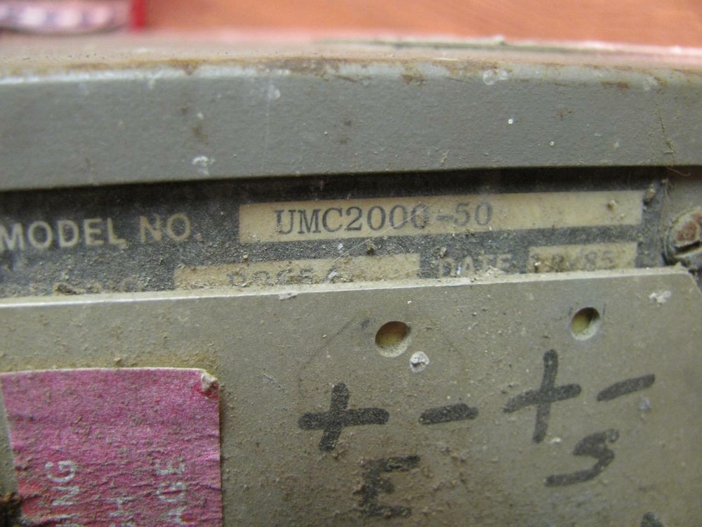 Fairbanks Scale Digital Reader UMC2000-50 w/ SSM500 Load Cell