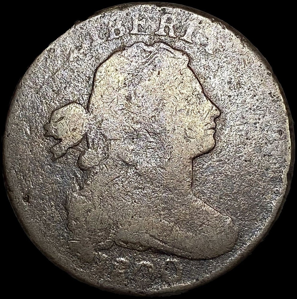 1800 draped bust large cent