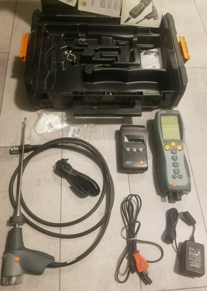 Testo Advanced Combustion Analyzer Model # 400563 330-1