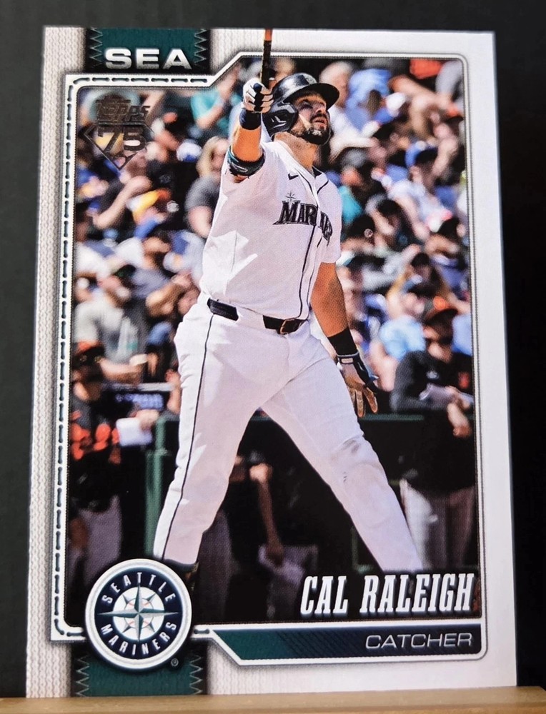!!! (5) CAL RALEIGH BASEBALL CARDS $$