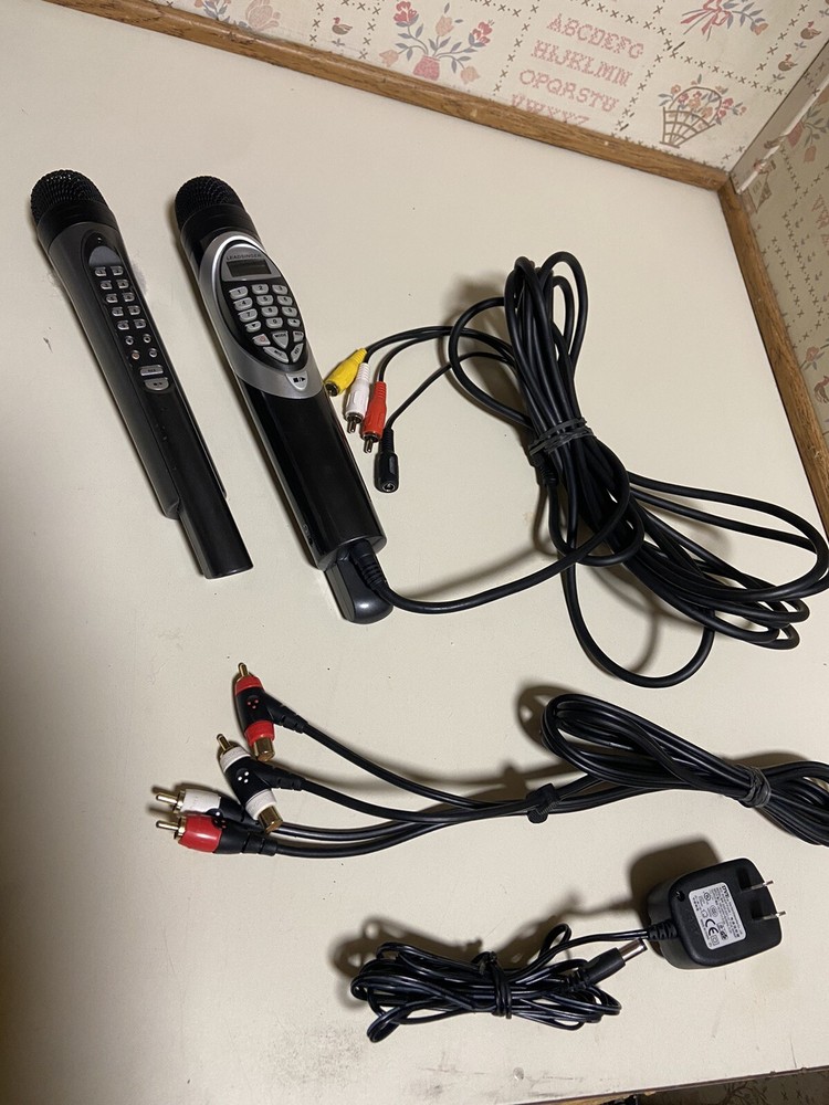 Leadsinger Karaoke Microphone + Original Second Mic And Cables