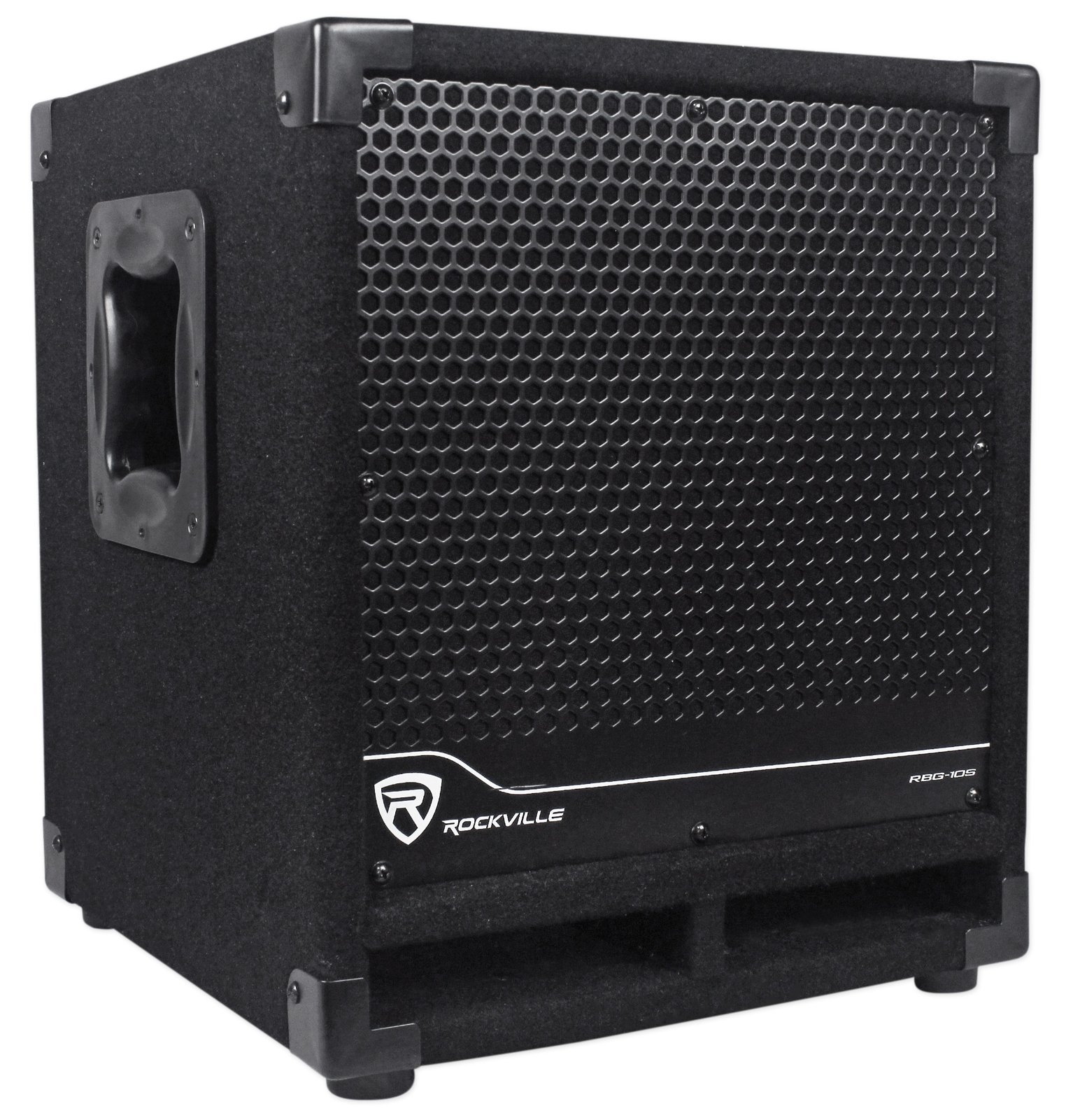 New Rockville RBG10S Bass Gig 10" 1200 Watt Active Powered PA Subwoofer DJ/Pro