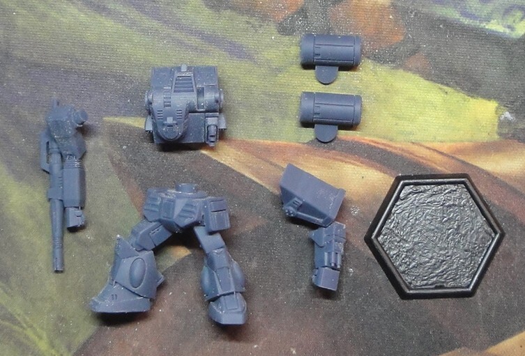 Battletech Scale - Thunderbolt proxy mech (retro style)