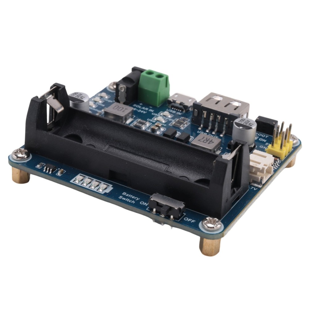 Solar Management Module for 6V-24V Solar Panel,Supports MPPT Function,USB3876