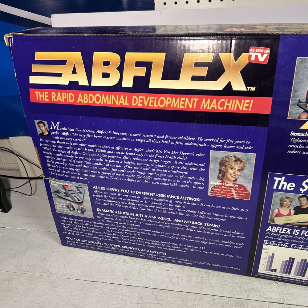 1990s ABFlex Rapid Abdominal workout Development Machine AB Flex As Seen on TV