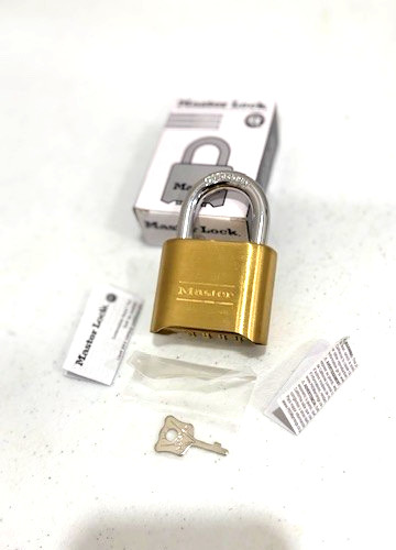 MASTER LOCK 175 CONVINATION PADLOCK