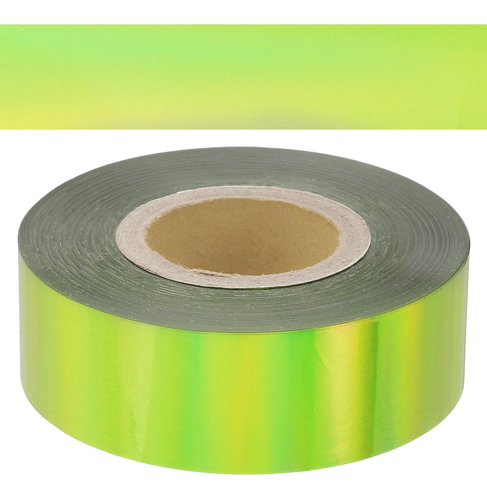 0.79"x400Ft Hot Stamping Foil Paper Roll, Light Green