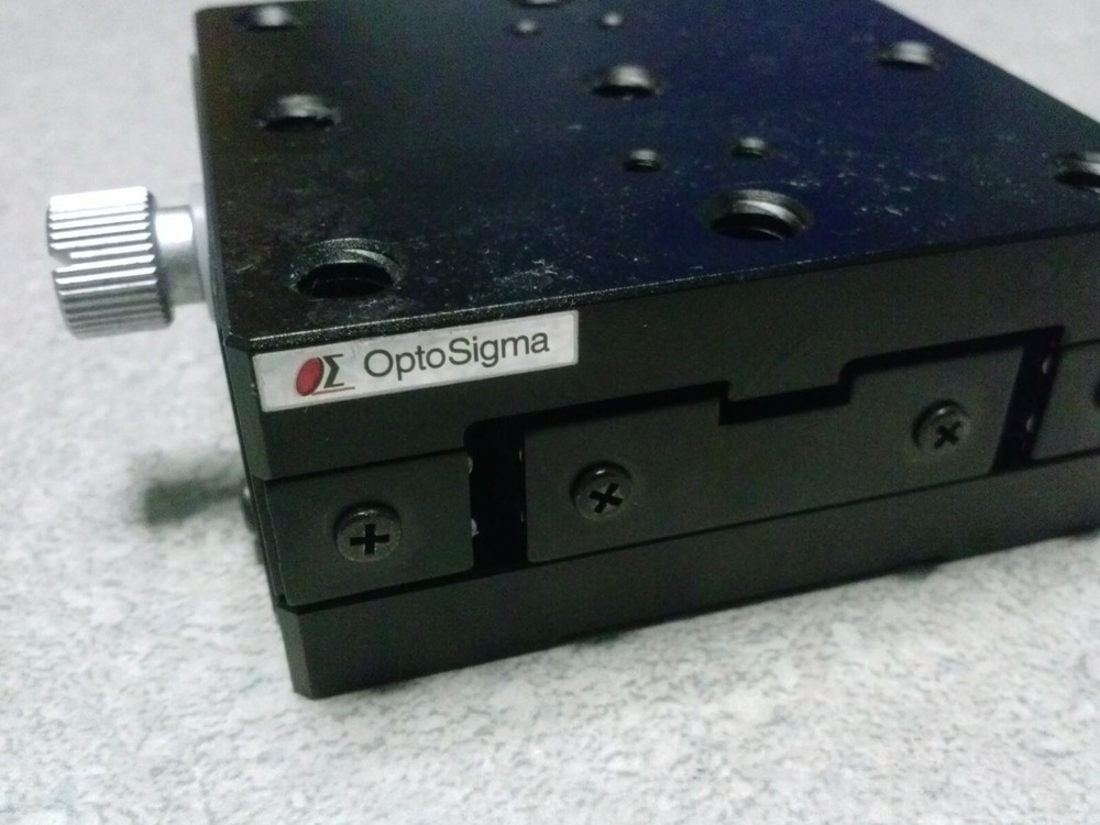 OPTOSIGMA High Precision Crossed Roller Liner Translation Stage with Micrometer