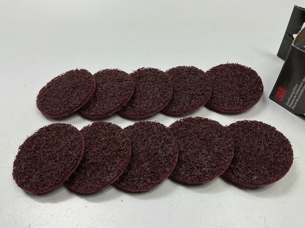 3M 03156 Surface Conditioning Discs, 2, Medium Grit, 10 Discs Per Pack
