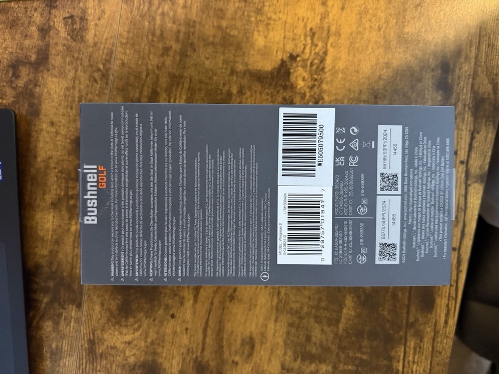 Bushnell Wingman 2 GPS Golf Speaker (never opened)