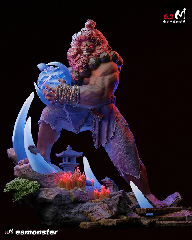 Akuma 3D Printed Kit Unpainted/Unassembled